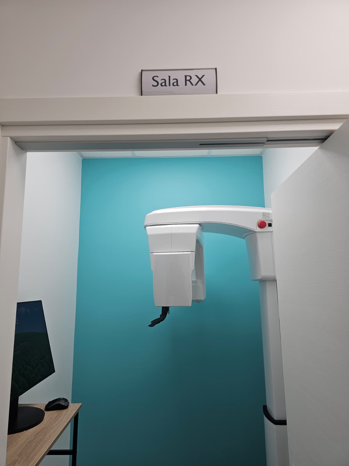 Sala RX con panoramica digitale — COD Lesina